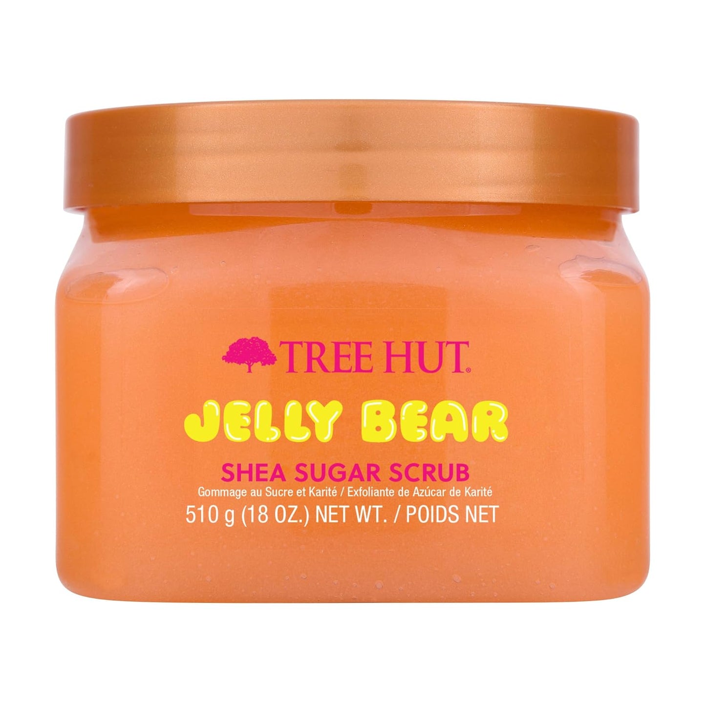 Tree Hut Body Scrub for Women, Pink Hibiscus, 18 Oz