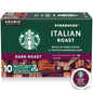 Starbucks K-Cup Coffee Pods, Dark Roast Hot or Iced Coffee, French Roast, 96 Keurig Pods