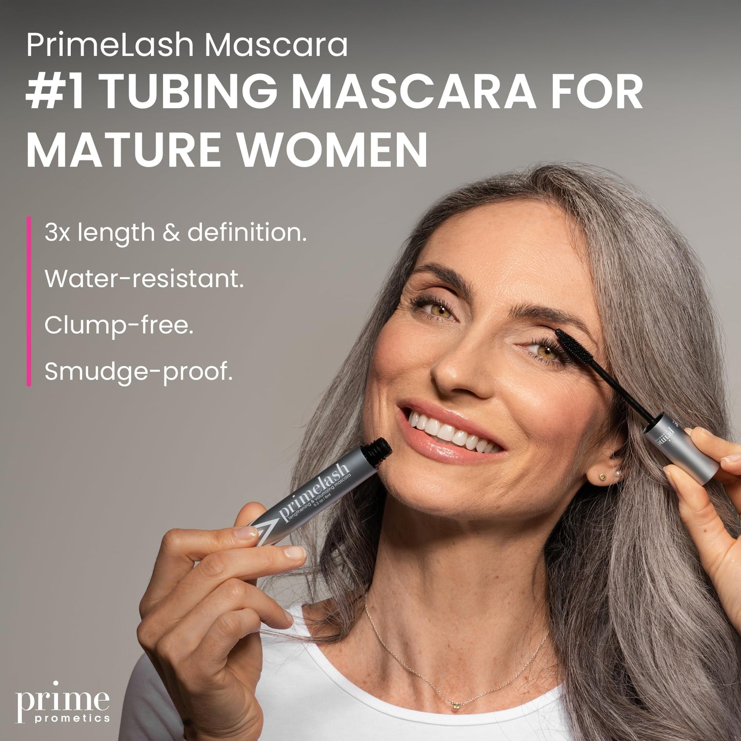 Prime Prometics PrimeLash Mascara for Older Woman (Black)