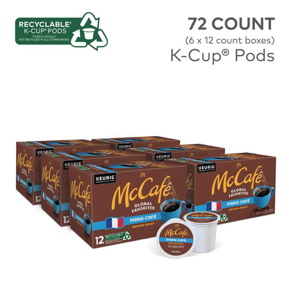 McCafe Premium Roast Coffee, Single Serve Keurig K-Cup Pods, Medium Roast, 84 Count