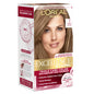 L'Oreal Paris Excellence Crème Permanent Hair Dye, Triple Care Hair Color with Hyaluronic Acid for 100% Gray Coverage, 4 Dark Brown, 1 Kit (Packaging May Vary)