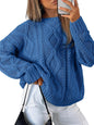 Trendy Queen Women's Oversized Cable Knit Sweaters 2026 Fall Outfits