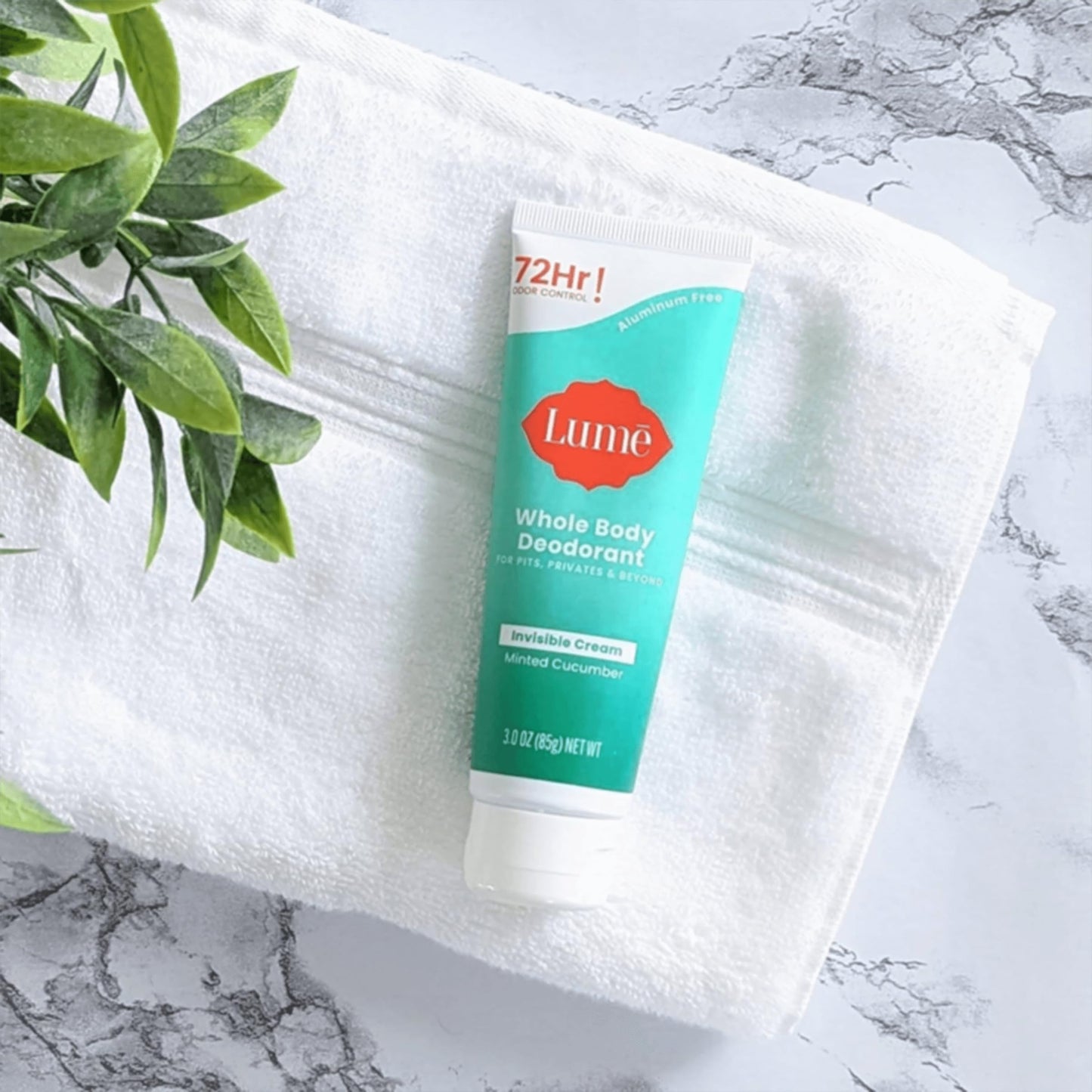 Lume Whole Body Deodorant - Cream Tube - 3 oz (Clean Tangerine)