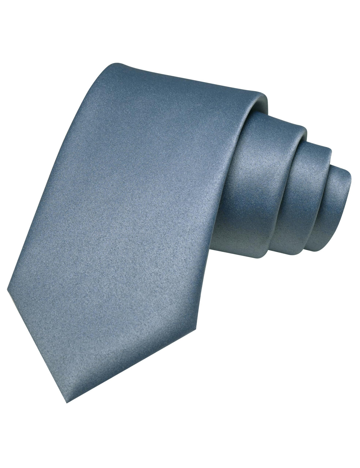 JEMYGINS Solid Color Tie Mens Necktie for Business and Wedding