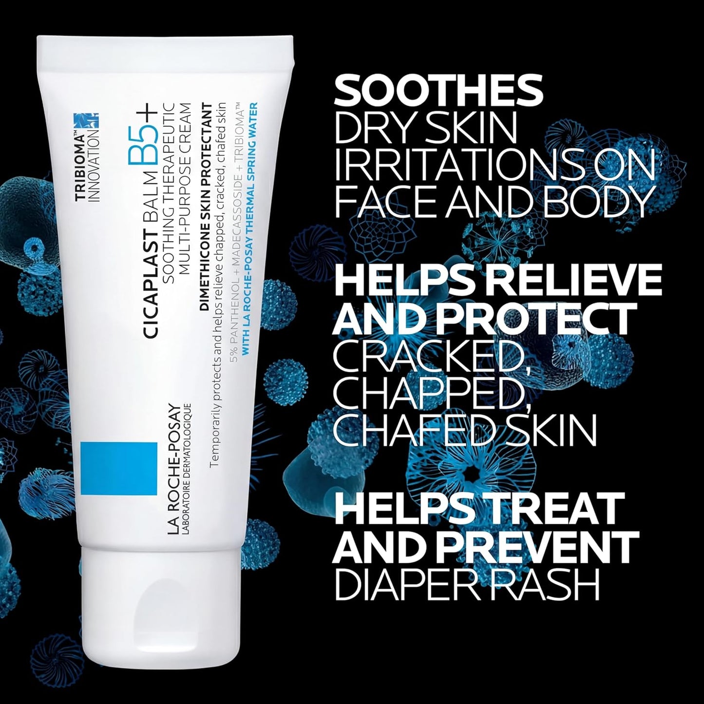 La Roche-Posay Cicaplast Balm B5, Barrier Repair Cream for Dry Skin