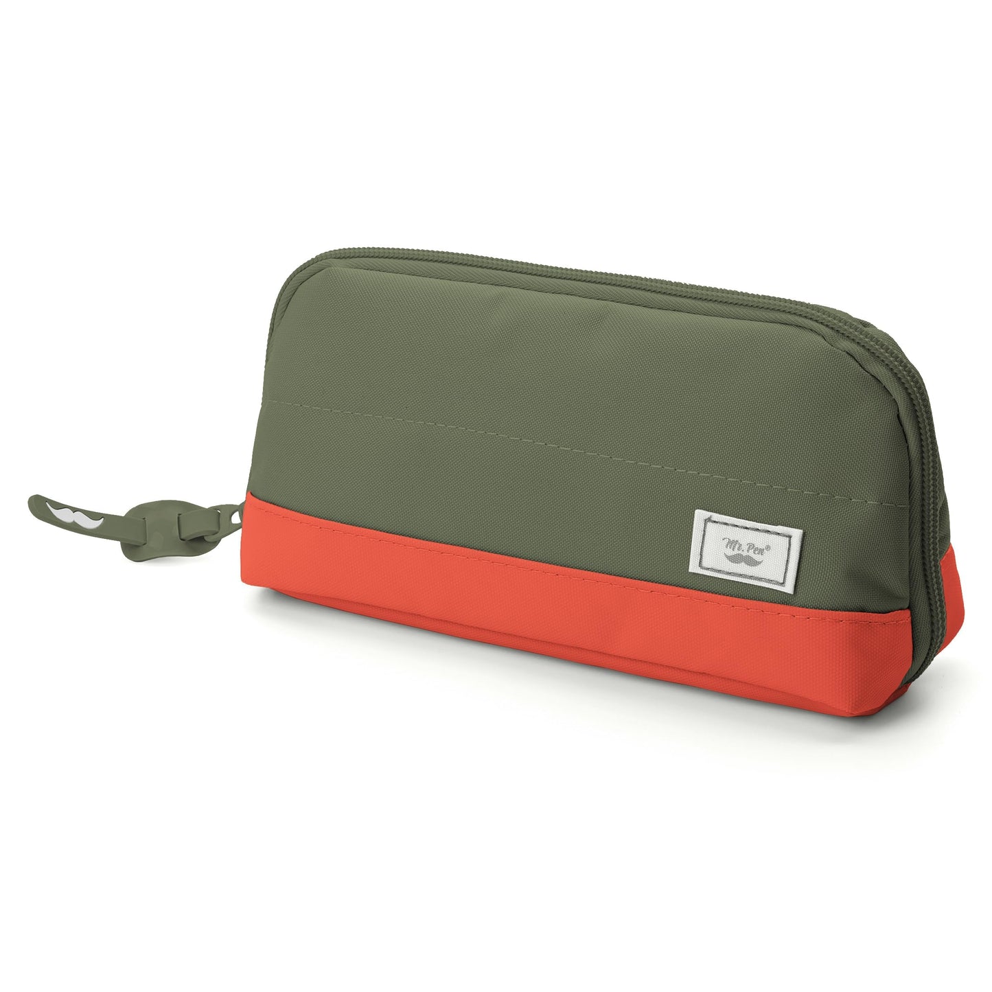 Mr. Pen- Wide-Opening Pencil Case, Triangle Design