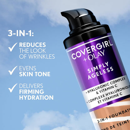 COVERGIRL Simply Ageless 3-in-1 Foundation - 240 Natural Beige