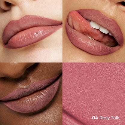 Laka Lip Liner - Smooth & Blendable Soft Matte Lip Contour Pencil for Shaping & Overlining Lips | Waterproof Formula, Oil-Cleanse Off, Long-Lasting Wear | #01 Bare Memory (Warm Beige)