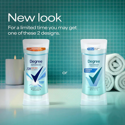 Degree Antiperspirant Deodorant Sexy Intrigue 72-Hour Sweat & Odor Protection Antiperspirant Deodorant For Women with Body Heat Activated Technology 2.6 oz (Pack of 2)