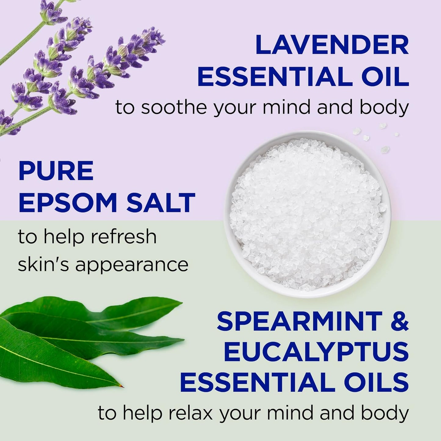 Dr Teal's Body Wash with Pure Epsom Salt, Relax & Relief with Eucalyptus & Spearmint, 24 fl oz (Pack of 2)