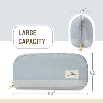 Mr. Pen- Wide-Opening Pencil Case, Triangle Design