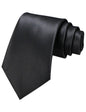 JEMYGINS Solid Color Tie Mens Necktie for Business and Wedding