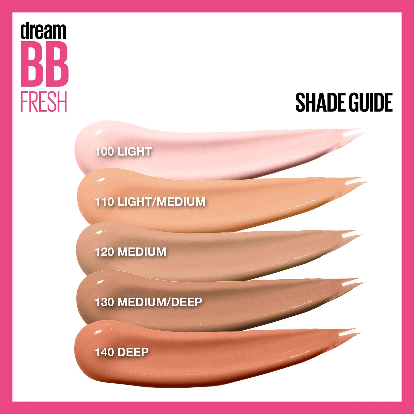 MAYBELLINE Dream Fresh Skin Hydrating BB Cream, 8-in-1 Skin Perfecting Beauty Balm With Broad Spectrum Spf 30, Sheer Tint Coverage, Oil-Free, Deep, 1 Fl Oz