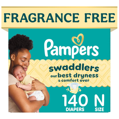 Pampers Swaddlers Baby Diapers, Size 5, 132 Count