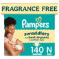 Pampers Swaddlers Baby Diapers, Size 5, 132 Count