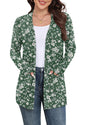 Yincro Women Lightweight Cardigan Long Sleeve Open Front with Pockets S-3XL