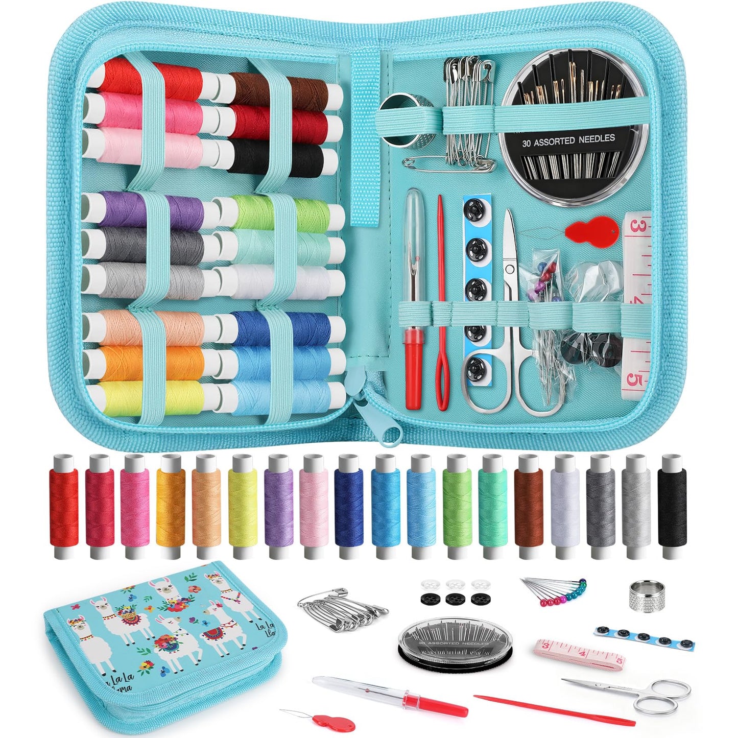 Coquimbo Sewing Kit for Adults, Christmas Stocking Stuffers for Teen Girls