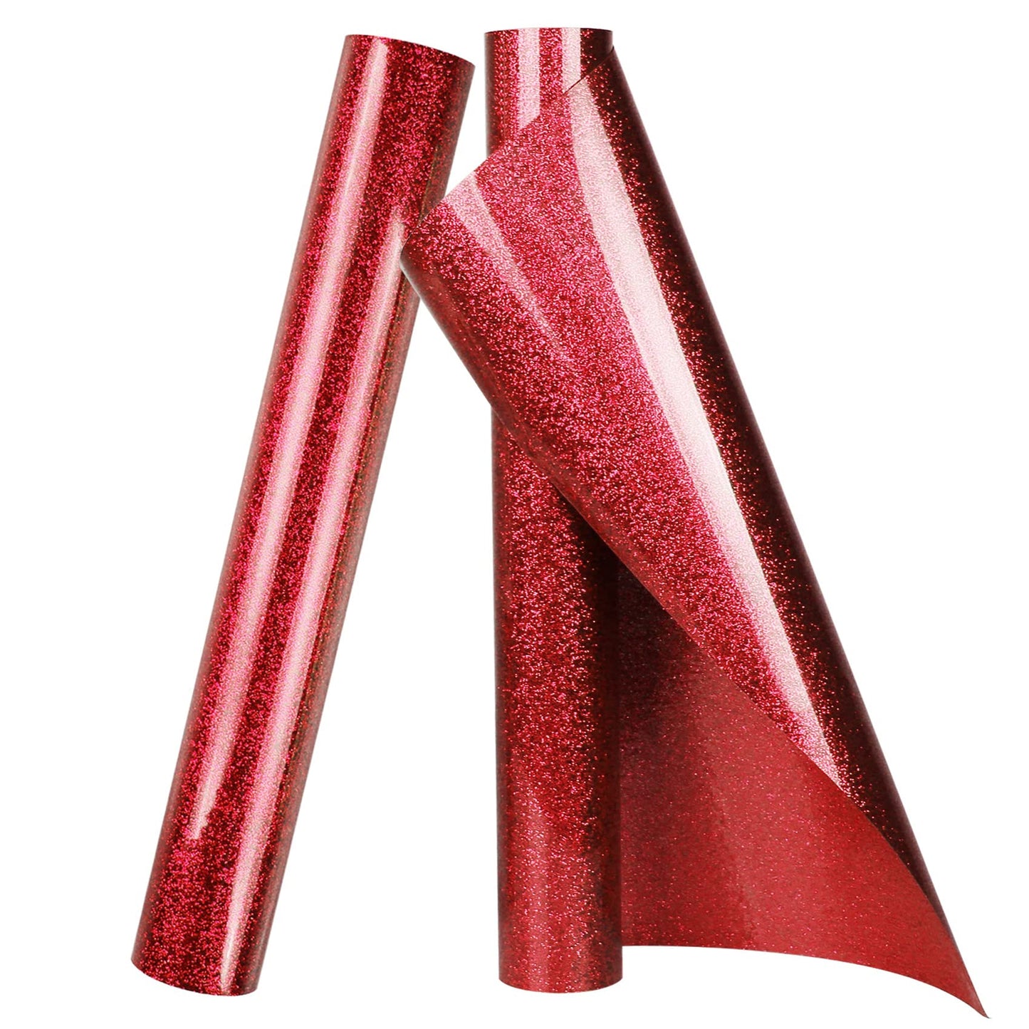 TORC Blush Glitter HTV Heat Transfer Vinyl Roll 12 inch x 5 ft Iron on Vinyl for T Shirts Crafts