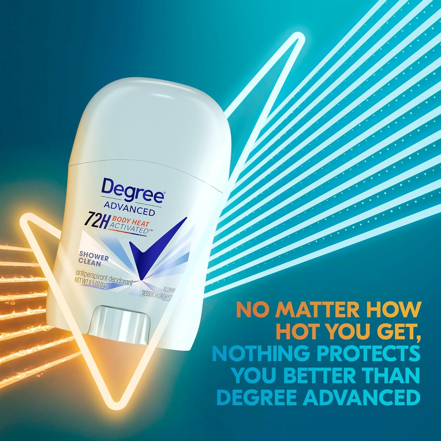 Degree Antiperspirant Deodorant Sexy Intrigue 72-Hour Sweat & Odor Protection Antiperspirant Deodorant For Women with Body Heat Activated Technology 2.6 oz (Pack of 2)