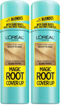 L'Oreal Paris Magic Root Cover Up Gray Hair Spray, 100% Gray Hair Coverage with Buildable, Lightweight, Transfer-Resistant, and Temporary Formula, Ammonia-Free, Dark Blonde, 2 oz (1 Count)