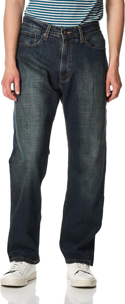 Levi Strauss Signature Gold Men's Relaxed Fit Flex Jeans