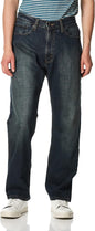 Levi Strauss Signature Gold Men's Relaxed Fit Flex Waistband Jeans