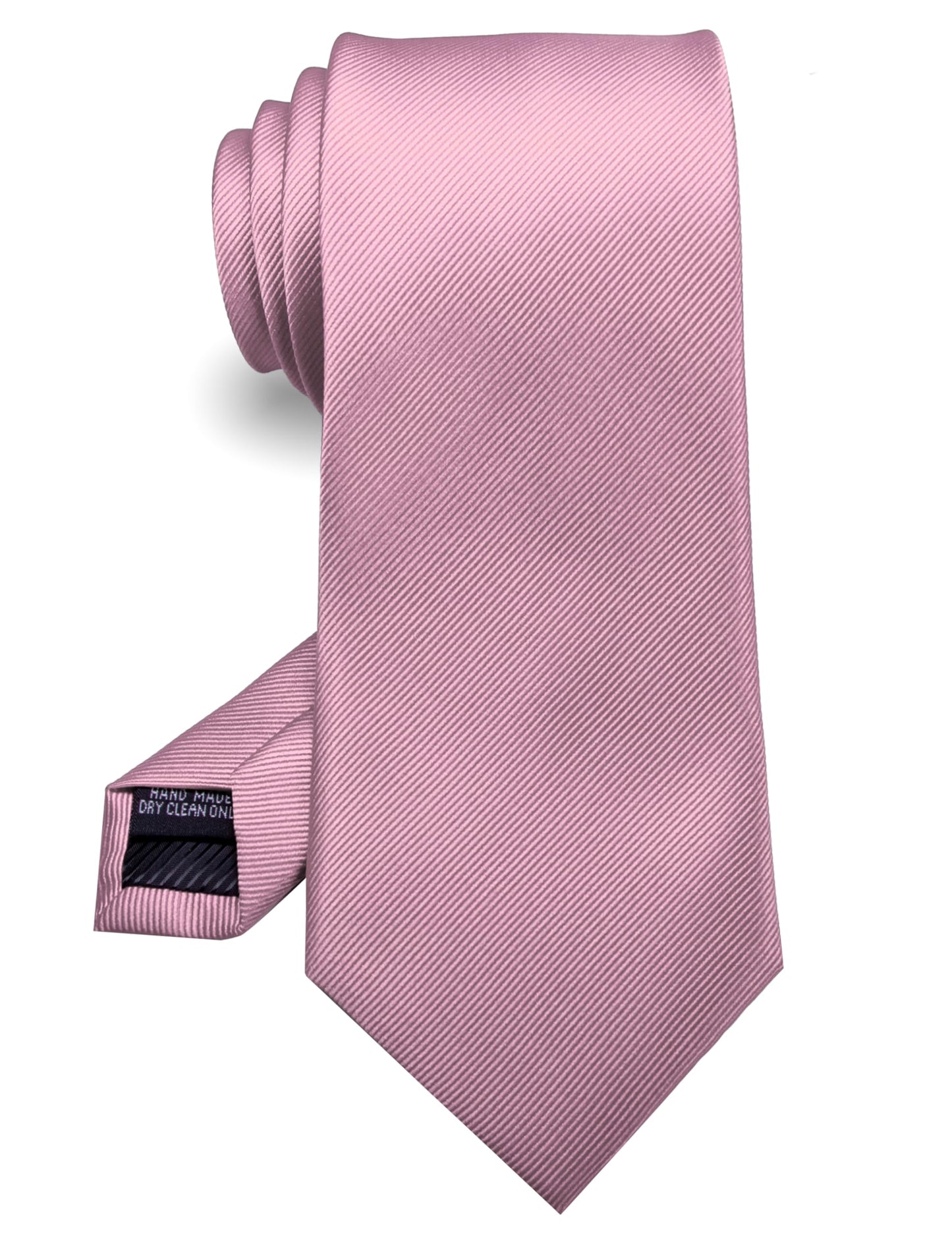 RBOCOTT Solid Color Tie Formal Necktie for Men