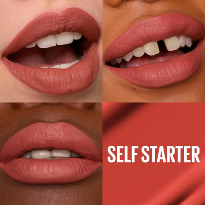 Maybelline Super Stay Matte Ink Liquid Lipstick Makeup, Long Lasting High Impact Color, Up to 16H Wear, Mover, Brown, 1 Count, Packaging May Vary