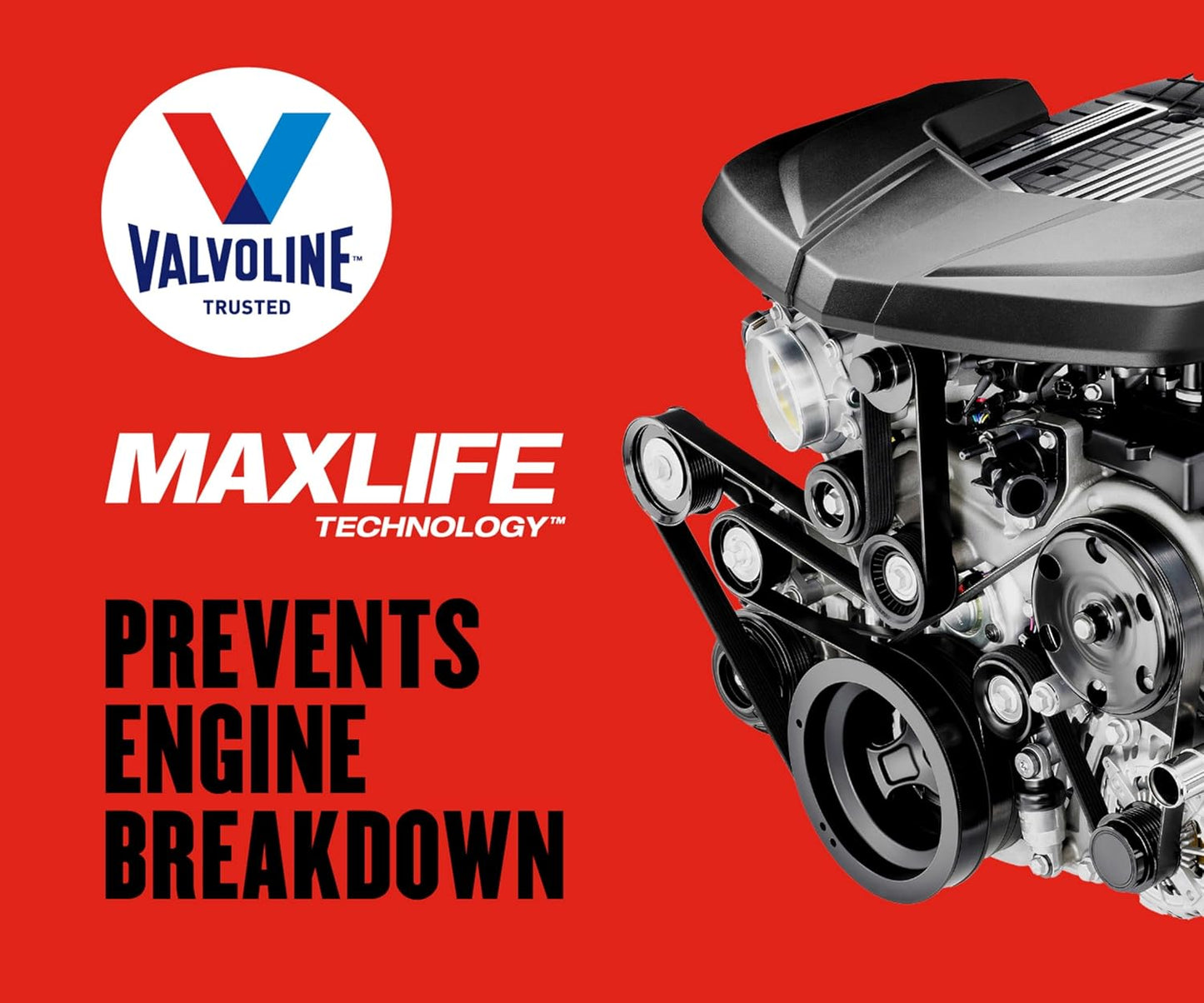 Valvoline MaxLife High Mileage 5W-30 Synthetic Blend Motor Oil 5 Quart