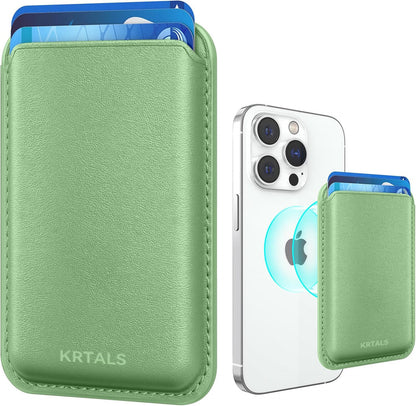 Magnetic Wallet Cell Phone Card Holder for Phone Case with Mag-Safe