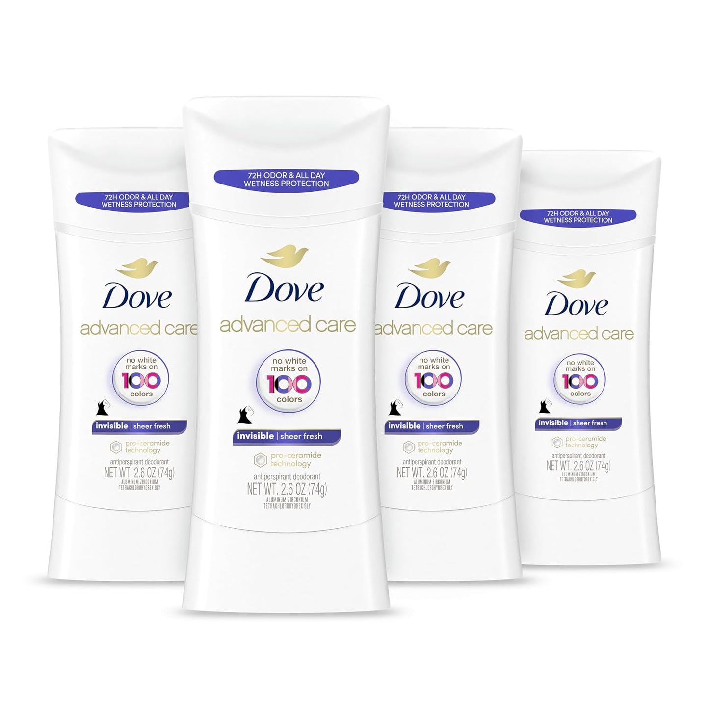 Dove Advanced Care Antiperspirant Stick Cool Essentials 2.6 oz 2PK