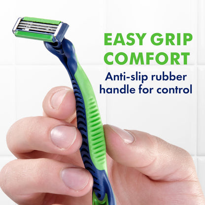 Gillette Sensor3 Sensitive Men's Disposable Razor, 1 Razor - Case of 36