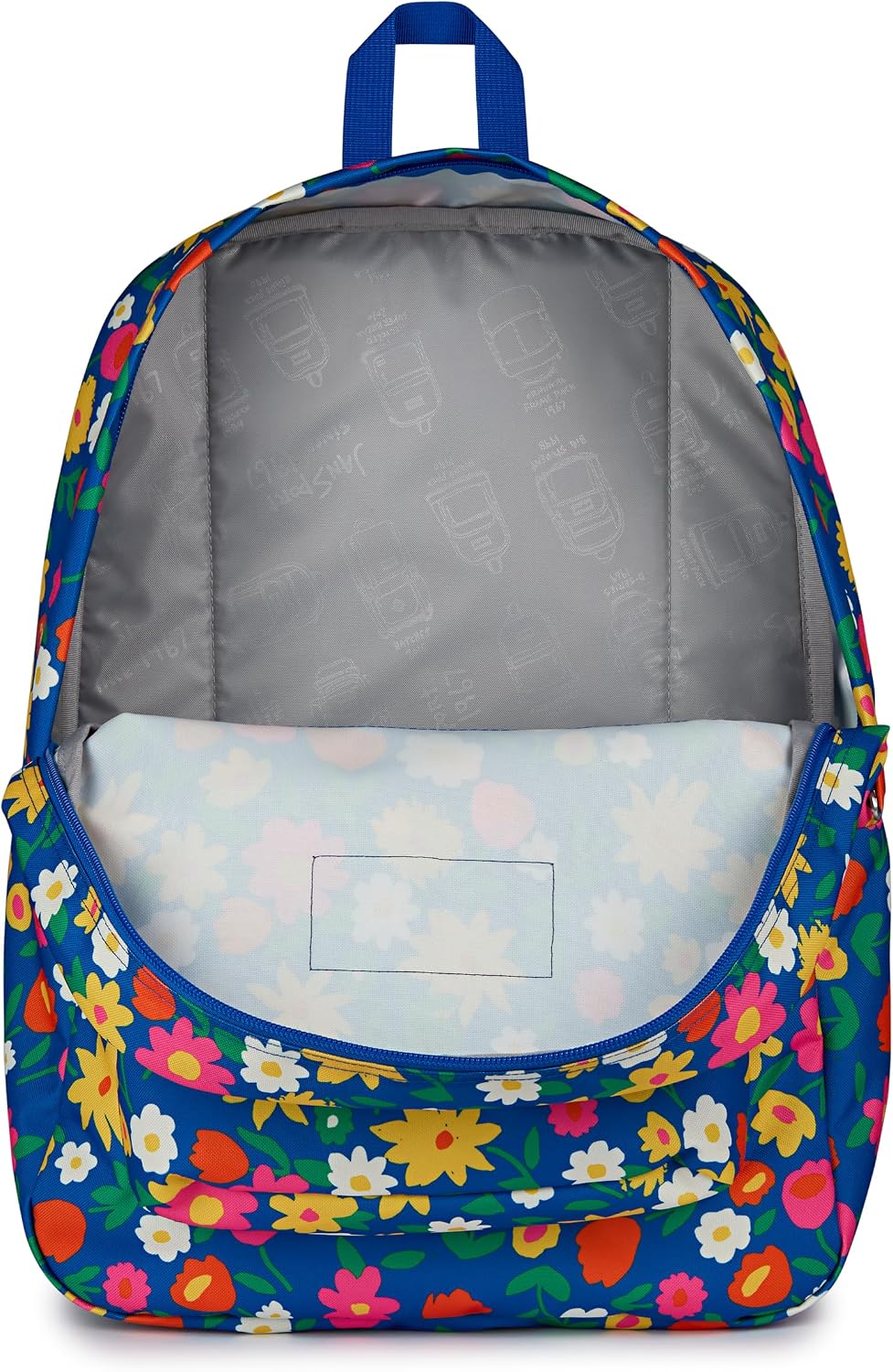 JanSport SuperBreak One Backpack - Durable, Lightweight Bookbag with 1 Main Compartment, Front Utility Pocket with Built-in Organizer - Premium Backpack, Bad Bows