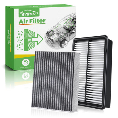 Engine+Cabin Air Filter Fit for 2014-2020 Rogue, 2017-2022 Rogue Sport