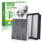 Engine+Cabin Air Filter Fit for 2014-2020 Rogue, 2017-2022 Rogue Sport