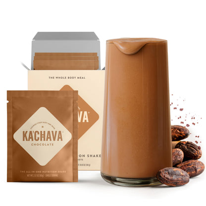 Ka’Chava Whole Body Meal Shake Chai 2 lb – Vegan Protein Powder with 85+ Superfoods & Greens – Plant-Based Meal Replacement with Probiotics & Digestive Enzymes – Gluten & Dairy Free (15 Servings)