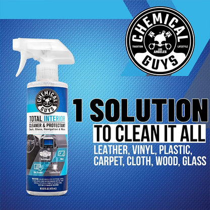 Chemical Guys, Total Interior Cleaner, Protectant & Car Detailer, 16 oz