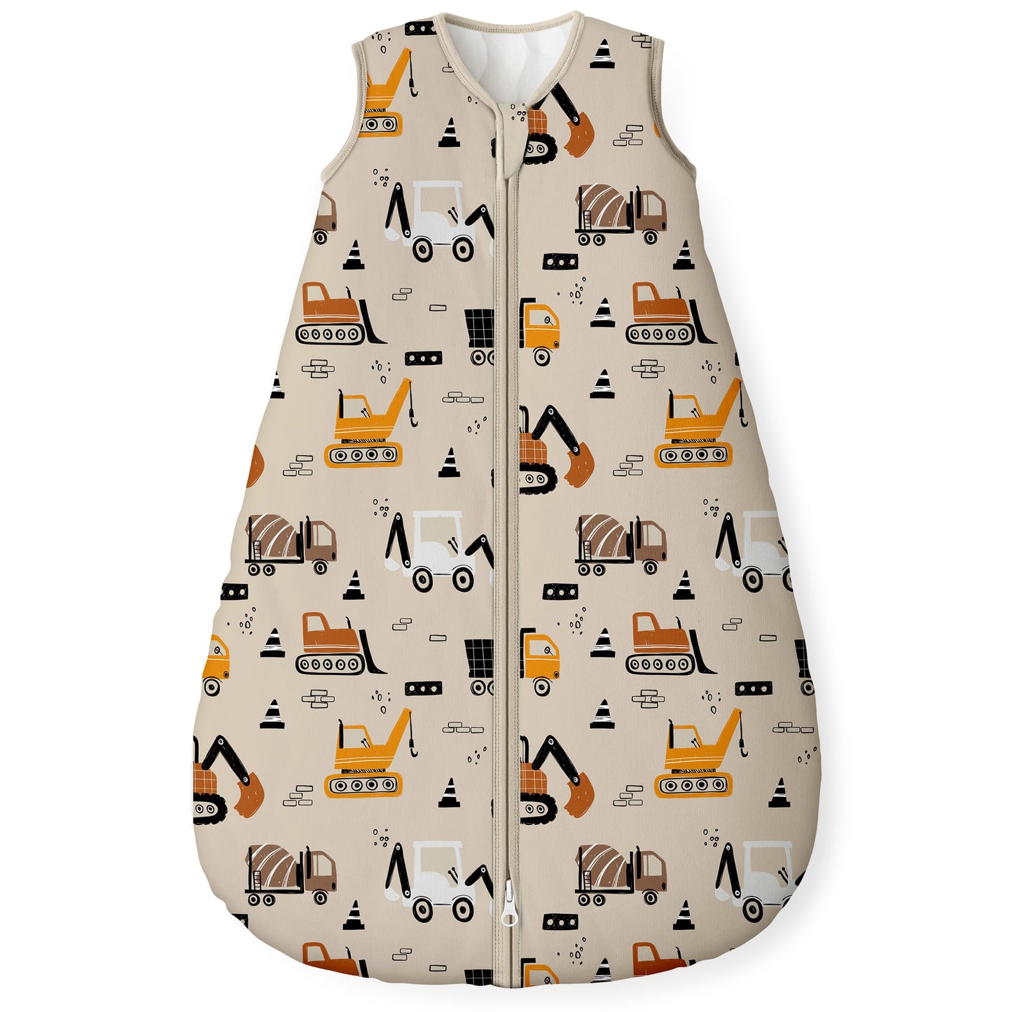 Yoofoss Baby Sleep Sack 0-6 Month 0.5TOG 100% Organic Cotton 2-Way Zipper