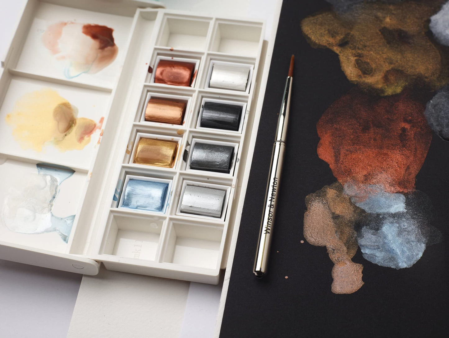 Winsor & Newton Cotman Watercolor Paint Set, Sketchers' Pocket Set