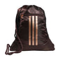 adidas Alliance Sackpack – Drawstring Backpack for Sports, Small Gym Bag, Preloved Teal Green/Black/3, OSFA