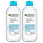 Garnier Micellar Water For Waterproof Makeup, Hydrating Facial Cleanser & Makeup Remover, Suitable for Sensitive Skin, Vegan, Cruelty Free, 13.5 Fl Oz (400mL), 1 Count