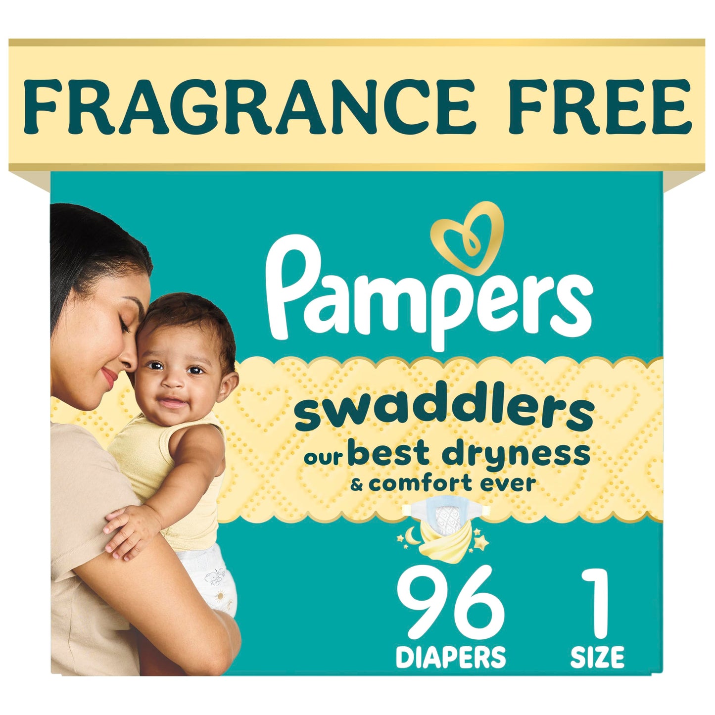 Pampers Swaddlers Baby Diapers, Size 5, 132 Count