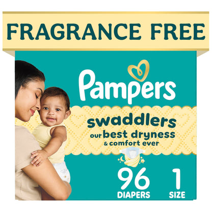 Pampers Swaddlers Baby Diapers, Size 5, 132 Count
