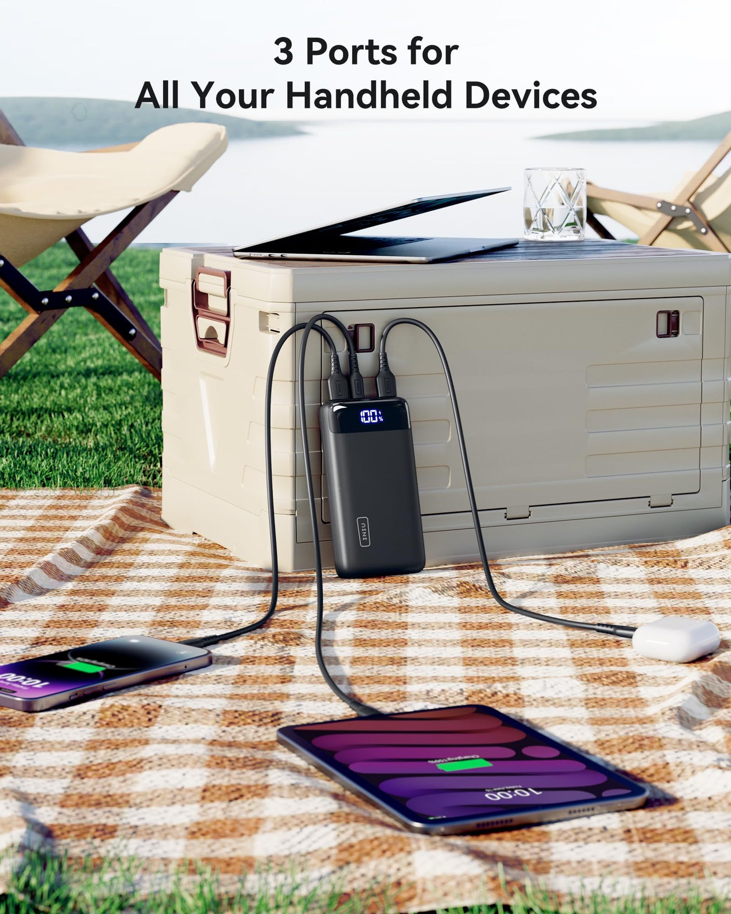 INIU Portable Charger, Smallest 20000mAh 22.5W Fast Charging Power Bank