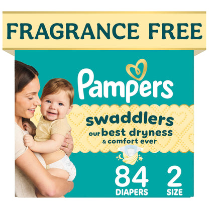 Pampers Swaddlers Baby Diapers, Size 5, 132 Count