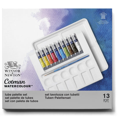 Winsor & Newton Cotman Watercolor Paint Set, Sketchers' Pocket Set