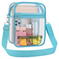 USPECLARE Clear Purse for Stadium Events Transparent Messenger Bag