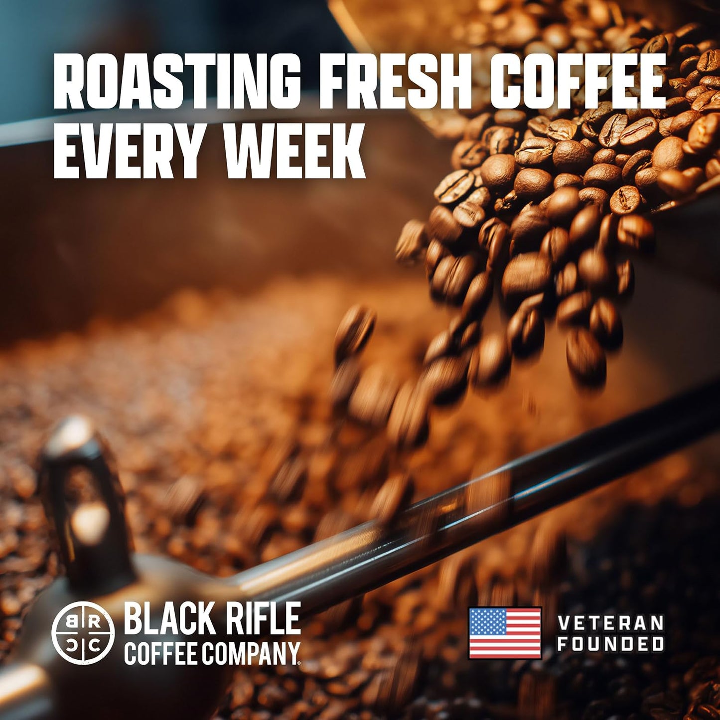 Black Rifle Coffee Medium Roast K Cup Coffee Just Black 32 Count