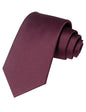 JEMYGINS Solid Color Tie Mens Necktie for Business and Wedding