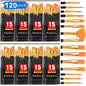 AROIC 10 Pcs Paint Brushes, Acrylic Oil Watercolor Painting Brush Set